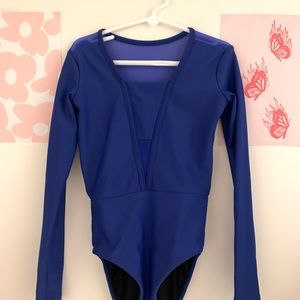 Five DANCEWEAR elegant royal blue Leo - YL